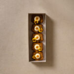 Carrot cake & butter cream , orange zest