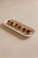 Eggplant & feta tartlet