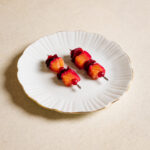 Beetroot & Gravlax salmon Skewer