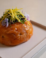 Signature Salmon sphère with Lemon- Ricotta Filling - Image 3